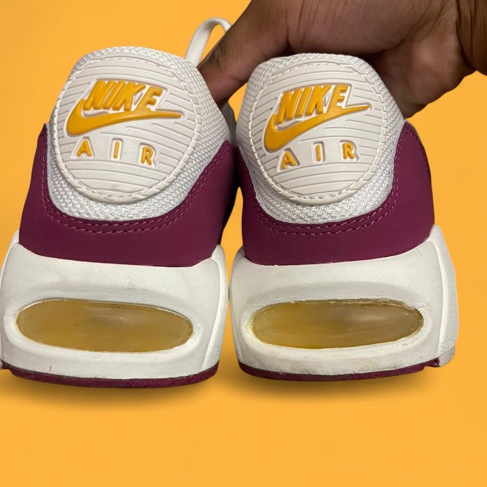 Nike Air Max Correlate in Maroon and Mustard Yellow - Picture 2 of 7